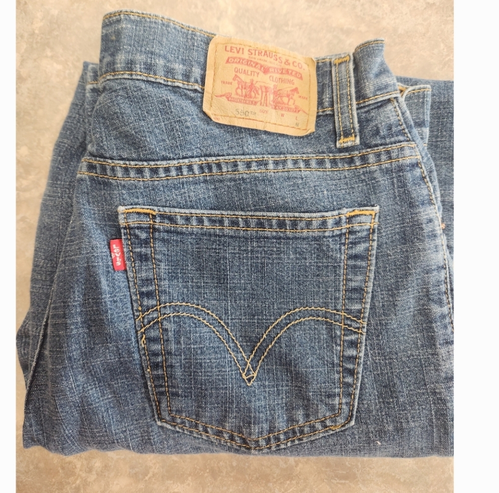 550 Levi Classic Jeans Womens Size 12 M Denim Blye